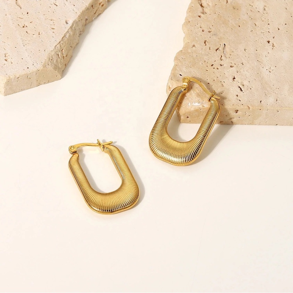 Tulum Gold Hoops